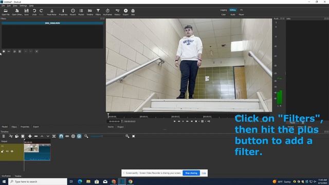 How to Apply a Black and White Filter in Shotcut смотреть онлайн