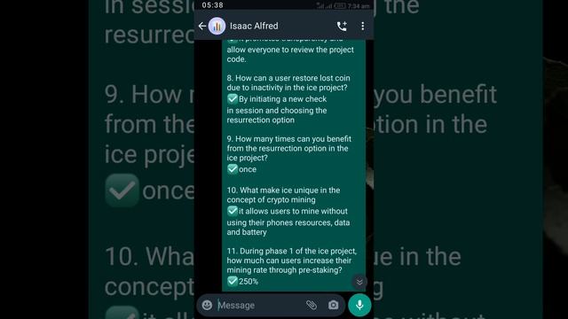 Ice Network KYC 3: Quiz Questions And Answers смотреть онлайн