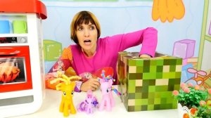 Игры с Литл пони. Волшебная коробка. Готовим для игрушек