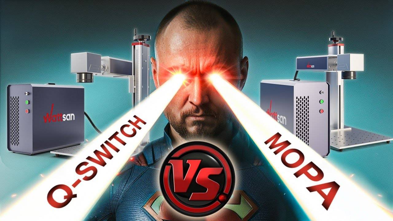 Q-SWITCH против MOPA разбор технологий лазерных источников в маркерах Wattsan смотреть онлайн