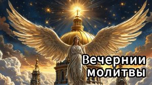 Вечернее правило. Молитвы на сон грядущий. Вечернии молитвы.
