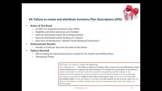 Avoid the Top 5 Failures of Non-Wrapped Plans Under ERISA смотреть онлайн