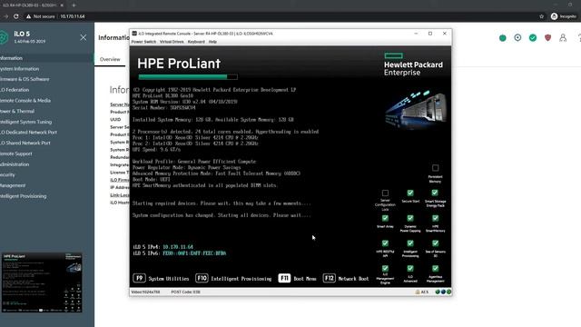 How to install windows server 2019 on HPE ProLiant DL380 Gen10 смотреть онлайн