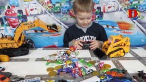 Строительная техника для детей и Городской транспорт. Мультики про машинки. Развивающее видео