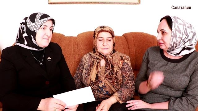 Вдову погибшего при исполнении служебных обязанностей Исмаилова Мурадиса посетили сотрудники ОМВД смотреть онлайн