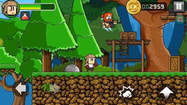 #1 даю люлей мужикам в шлемах и не только! прохождение игры Dan the Man смотреть онлайн