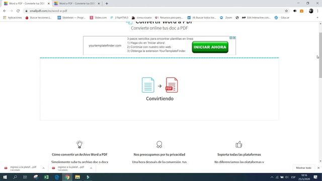 Convertidor de Word a PDF смотреть онлайн