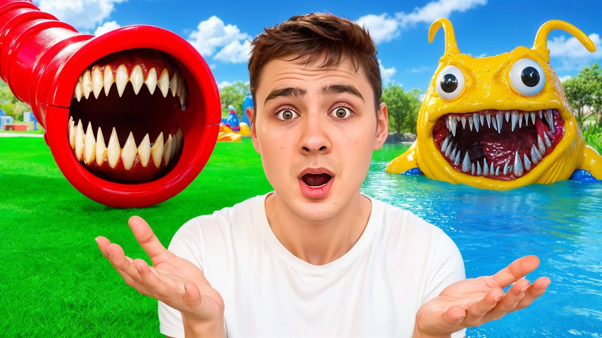 Горка Пожиратель SCP 1562 vs SPRUNKI Пожиратель смотреть онлайн