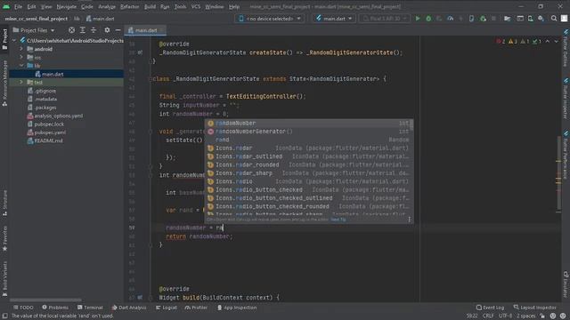 Flutter Random Number смотреть онлайн