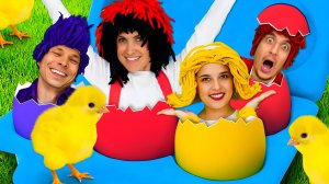 Ловим яйца – игра и детская песенка!  Веселые песни для детей МимиЛэнд