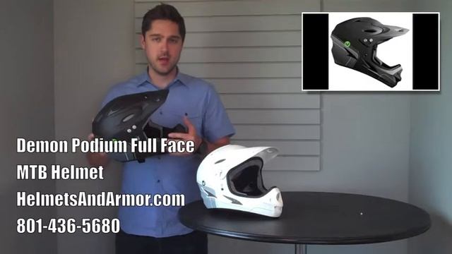Demon Podium Mountain Bike Helmet смотреть онлайн