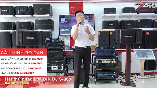 Đánh giá, Test loa, Hát Karaoke Loa BIK Nhật, Bán Chạy cháy hàng -Vô Địch cho nhu cầu karaoke giá r смотреть онлайн