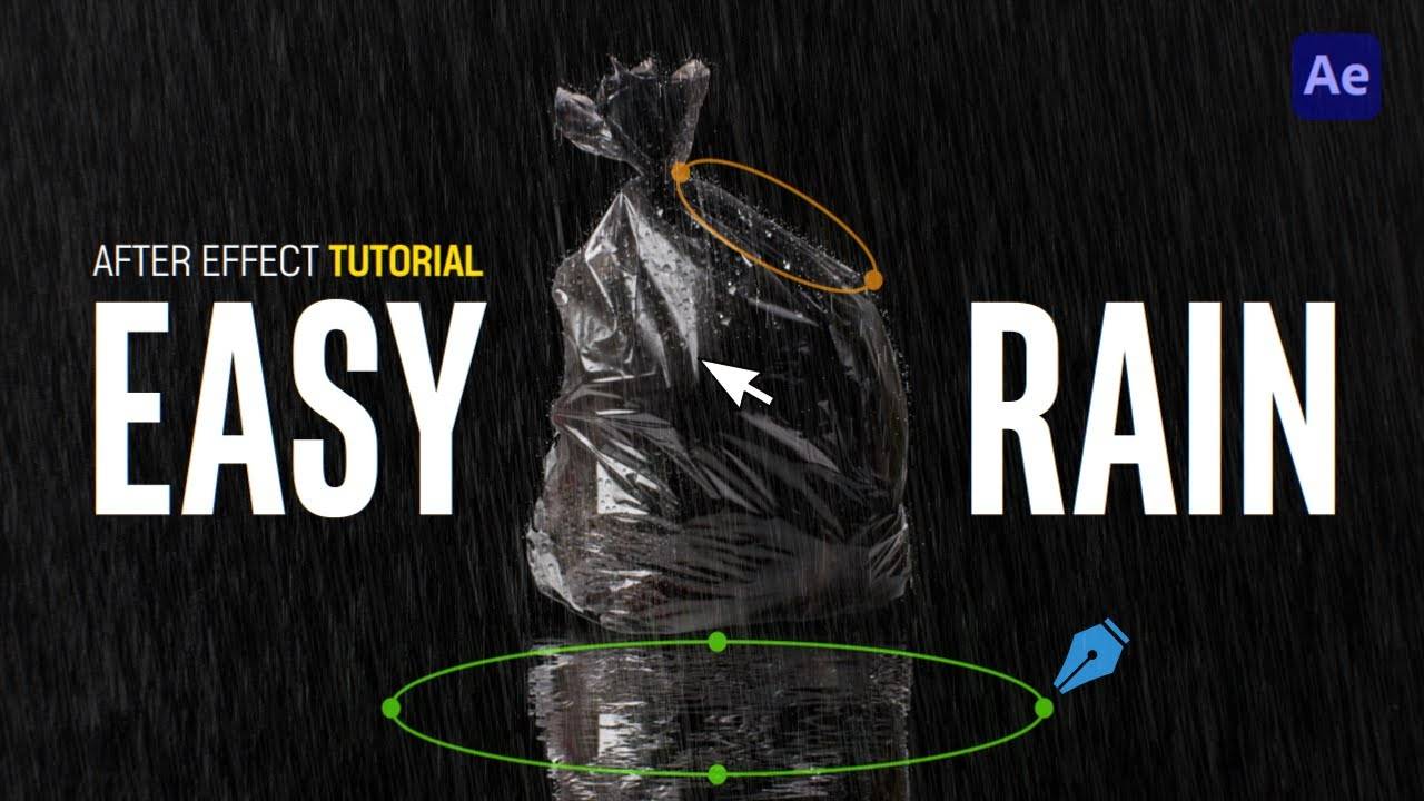 Создание дождя в After Effects смотреть онлайн