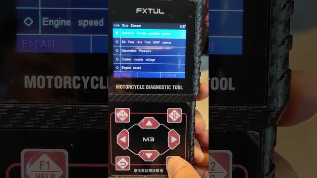 FXTUL M3-A Motorcycle diagnostics scanner смотреть онлайн