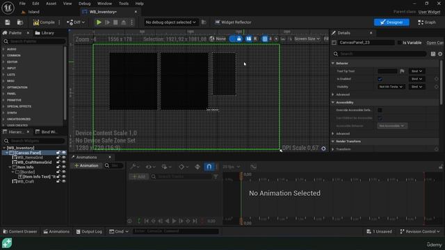 49 - Add Crafting to Inventory Widget смотреть онлайн
