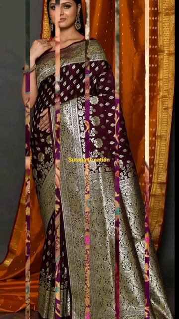 Wedding Special Banarasi Saree Letest Designs 2022 #saree #fashion #shorts