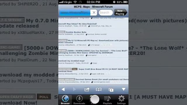 How to Download Minecraft Pe maps Without Computer смотреть онлайн