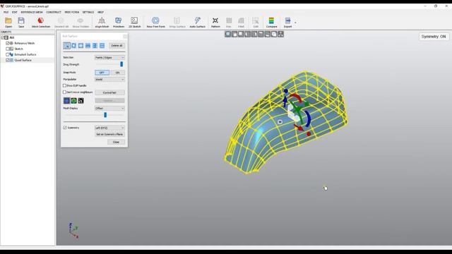 QS Tutorials_ Crease Edges - How to do Reverse Engineering with QUICKSURFACE смотреть онлайн