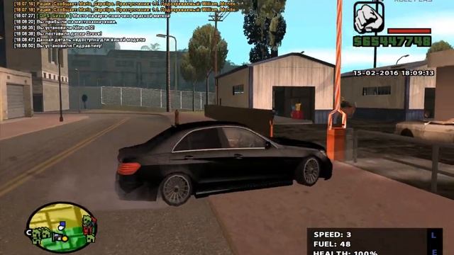 Gta Samp#2-Вступили в ментовку,прыжок с парашута и новые тачки смотреть онлайн