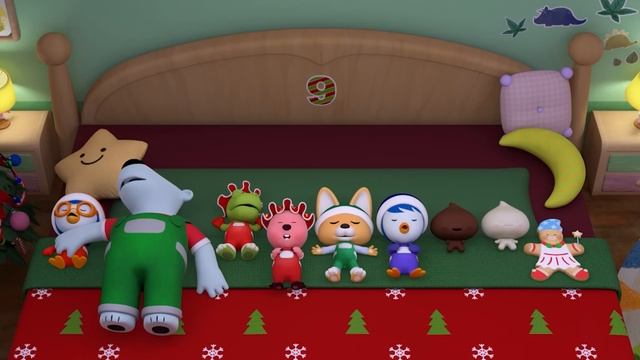 Santa Dinosaurs Family🎁 | Finger Family + | Christmas Song For Kids | Pororo Nursery Rhymes