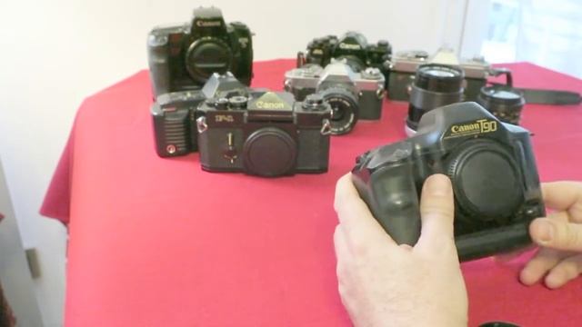 CHOISIR CANON POUR DEBUTER EN ARGENTIQUE !!!!! T90, F1, AV1, A1, FT, ... смотреть онлайн