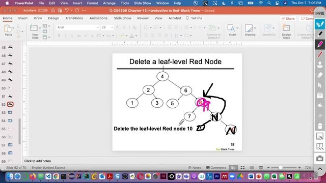L17 CS4306S03F21 Deletion Operations in a Red Black Trees смотреть онлайн