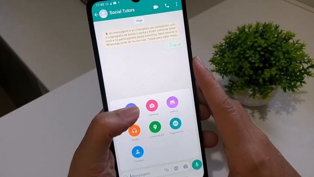 COMO ENVIAR DOCUMENTOS pelo WHATSAPP no CELULAR ANDROID - PDF, WORD, EXCEL e OUTROS смотреть онлайн
