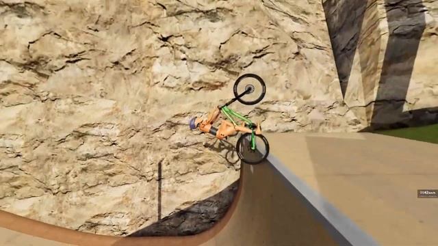 Extreme Stunts in BeamNG.Drive! Scooter vs Bike in Skate Park and More! смотреть онлайн