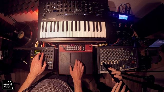 DAWless Downtempo Relaxing Music on Elektron Digitakt, Nord Drum 3P, Minilogue XD, Vocals, Flute смотреть онлайн