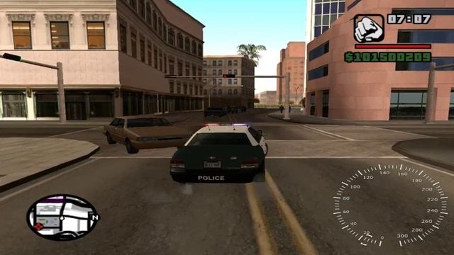 GTA SA POLICE MOD МОД  ПОЛИЦИИ