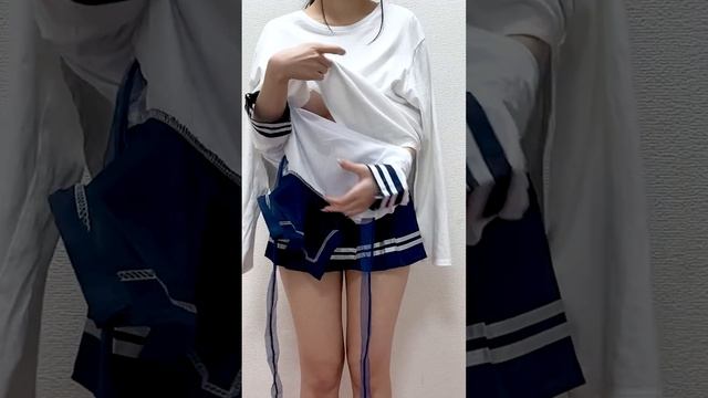 Nip Slip School Uniform✏️ Try on Haul смотреть онлайн