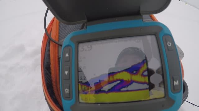 Настройки Эхолота Calypso, ловля на мормышку. смотреть онлайн