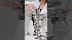 Уфимский угольный- дровяной самовар «Казак»