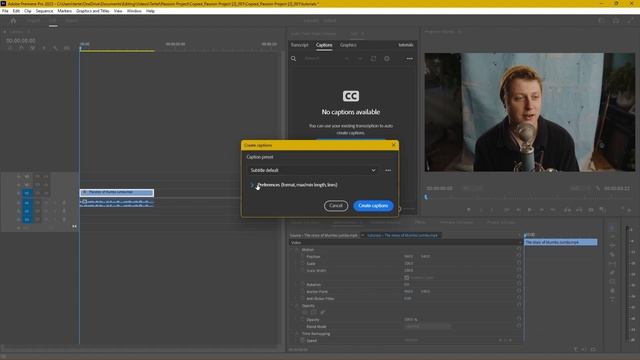 How to Auto Subtitle in Premiere Pro
