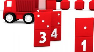 4 машинки - 3D мультфильм про цвета и цифры. Классика для малышей