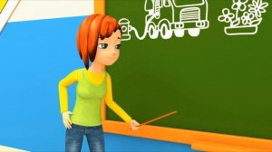 Видео для детей. Веселая Школа. Игры с Эквестрия Гёрлз.