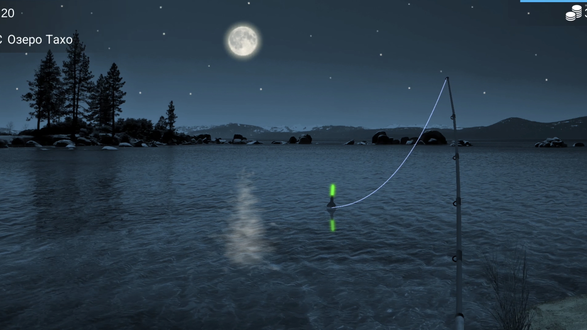 Симулятор рыбалки! Час на рыбалке! Выполняю задания, ловлю рыбу. Природа. Игра. Прохождение игры.