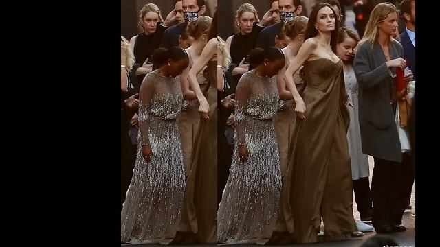 Shiloh Jolie-Pitt Looks SO MUCH Like Mom Angelina At ‘Eternals’ Premiere смотреть онлайн