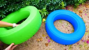 Игры про пожарных с Машей Капуки Кануки! Видео про игрушки Тачки и Грузовичок Лева