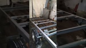 Часть 3 переделка и удлинение прицепа.