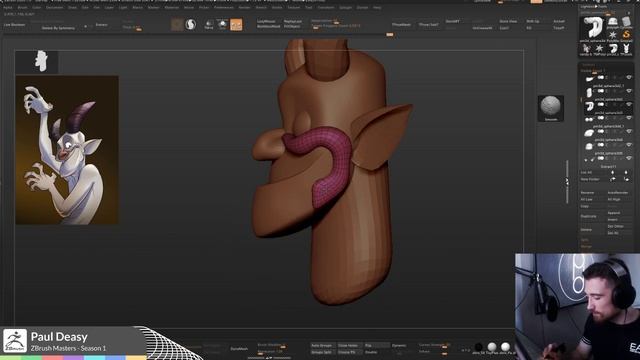 ZBrush Masters: 3D Character Sculpting - Paul Deasy - ZBrush 2020 смотреть онлайн