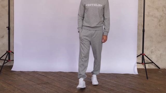 Спортивный образ 20LINE для фитнеса, отдыха и поездок | Свитшот и джоггеры из укреплённого хлопка смотреть онлайн