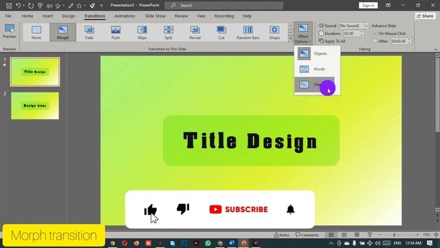 word effect in powerpoint | Amazing word effect in powerpoint смотреть онлайн