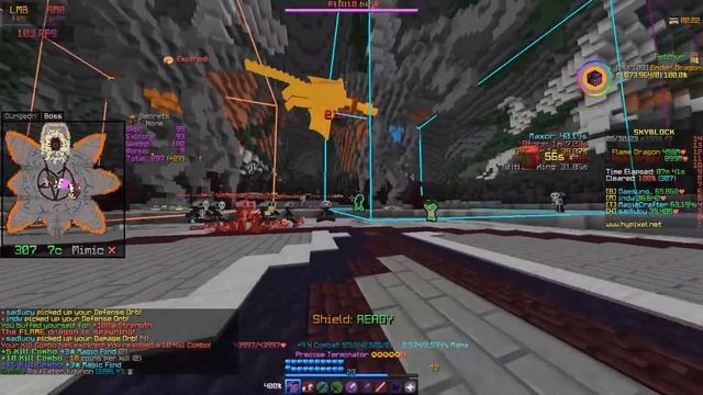 My first M7 5/5 dragons Skip | Hypixel Skyblock смотреть онлайн