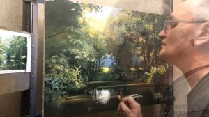 Лето. Пишем акрилом. Художник - композитор: Юшкевич Виктор