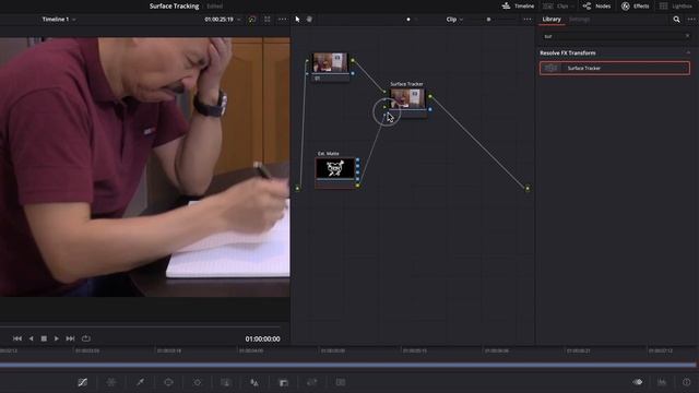 DaVinci Resolve 18 - Surface Tracker смотреть онлайн