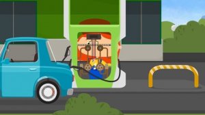 Молния Маквин и мультик доктор Машинкова: Как работает ЗАПРАВКА?