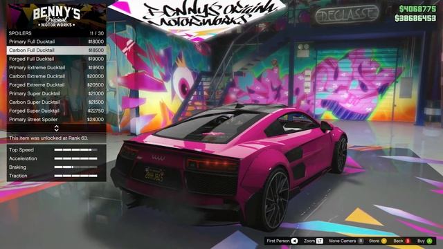 Gta5 online - Obey 10F Widebody Benny's Customization смотреть онлайн