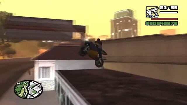 GTA San Andreas - Уникальный прыжок #19 смотреть онлайн