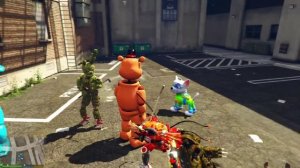 ГТА 5 ФНАФ АНИМАТРОНИКИ - Как Кошмарные Аниматроники спасали РОКСТАР ФРЕДДИ от КОРОЛЕВЫ БАЛЛОРЫ